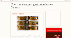 Desktop Screenshot of caracasdivina.blogspot.com