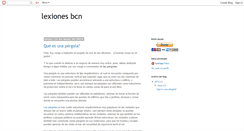 Desktop Screenshot of lexbcn1.blogspot.com