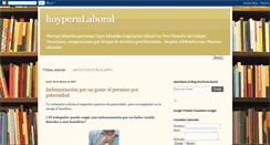 Desktop Screenshot of hoyperulaboral.blogspot.com