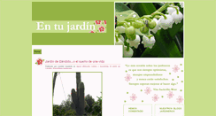 Desktop Screenshot of en-tu-jardin.blogspot.com