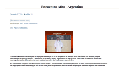 Desktop Screenshot of afrocultura.blogspot.com