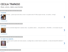 Tablet Screenshot of ceciliatrapasso.blogspot.com