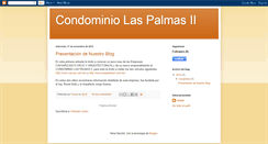 Desktop Screenshot of condominio-las-palmas-ii.blogspot.com