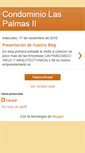 Mobile Screenshot of condominio-las-palmas-ii.blogspot.com