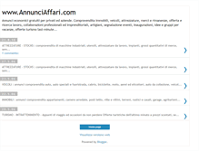 Tablet Screenshot of annunciaffari.blogspot.com