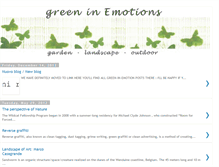 Tablet Screenshot of greeninemotion.blogspot.com