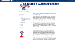 Desktop Screenshot of bclacrosse.blogspot.com