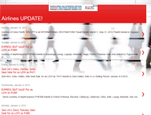 Tablet Screenshot of airlinesupdate.blogspot.com