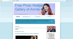 Desktop Screenshot of amritaarorablog.blogspot.com