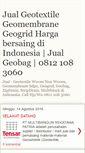 Mobile Screenshot of jual-geotextile.blogspot.com