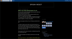 Desktop Screenshot of epsonrepair.blogspot.com