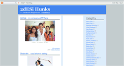 Desktop Screenshot of 2desihunks.blogspot.com