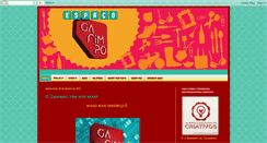Desktop Screenshot of espacogarimpo.blogspot.com