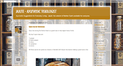 Desktop Screenshot of jajute.blogspot.com