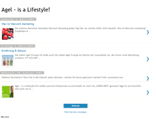 Tablet Screenshot of agel-network.blogspot.com