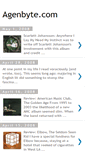 Mobile Screenshot of agenbyte.blogspot.com