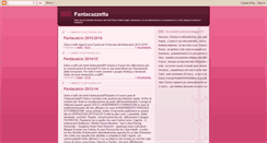 Desktop Screenshot of fantacazzetta.blogspot.com