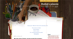 Desktop Screenshot of literackiespelnienie.blogspot.com