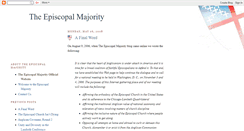 Desktop Screenshot of episcopalmajority.blogspot.com