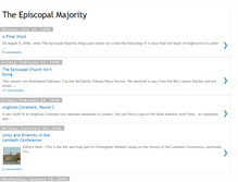 Tablet Screenshot of episcopalmajority.blogspot.com