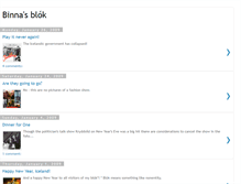 Tablet Screenshot of binnasblog.blogspot.com