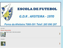 Tablet Screenshot of gdr-afeiteira.blogspot.com