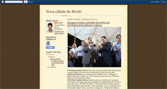Desktop Screenshot of novacidadedemeriti.blogspot.com