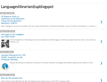 Tablet Screenshot of languageslibrarianup.blogspot.com