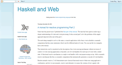 Desktop Screenshot of haskell-web.blogspot.com