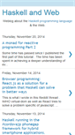 Mobile Screenshot of haskell-web.blogspot.com