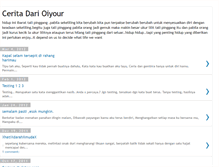 Tablet Screenshot of oiyour.blogspot.com