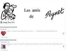 Tablet Screenshot of lesamisdepeynet.blogspot.com