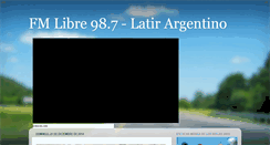 Desktop Screenshot of fmlibretandil.blogspot.com