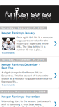 Mobile Screenshot of fantasysensehockeykeeper.blogspot.com