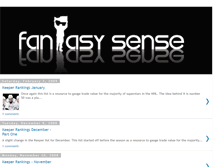 Tablet Screenshot of fantasysensehockeykeeper.blogspot.com