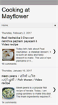 Mobile Screenshot of cookingatmayflower.blogspot.com