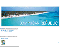 Tablet Screenshot of costamardominicana.blogspot.com