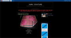 Desktop Screenshot of jawlcouture.blogspot.com