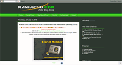 Desktop Screenshot of maniac4u.blogspot.com