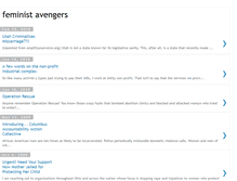 Tablet Screenshot of feministavengers.blogspot.com