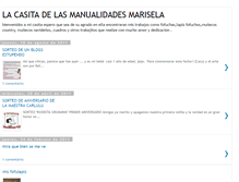 Tablet Screenshot of mismanualidadesmarisela.blogspot.com