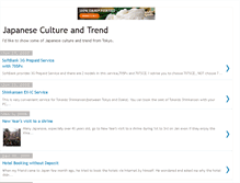 Tablet Screenshot of jpculture-trend.blogspot.com