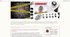 Desktop Screenshot of gbcriminologia.blogspot.com