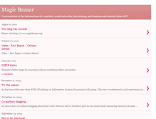 Tablet Screenshot of magicbazaar.blogspot.com