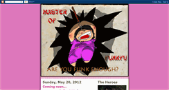 Desktop Screenshot of masteroffunkfu.blogspot.com