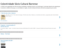 Tablet Screenshot of colectividadebarrense.blogspot.com