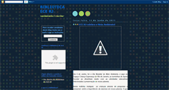 Desktop Screenshot of bibliotecaecerj.blogspot.com