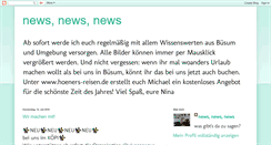 Desktop Screenshot of news-buesum.blogspot.com