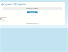 Tablet Screenshot of elpregonero-elpregonero.blogspot.com