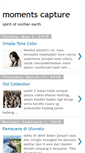 Mobile Screenshot of momentscapture.blogspot.com